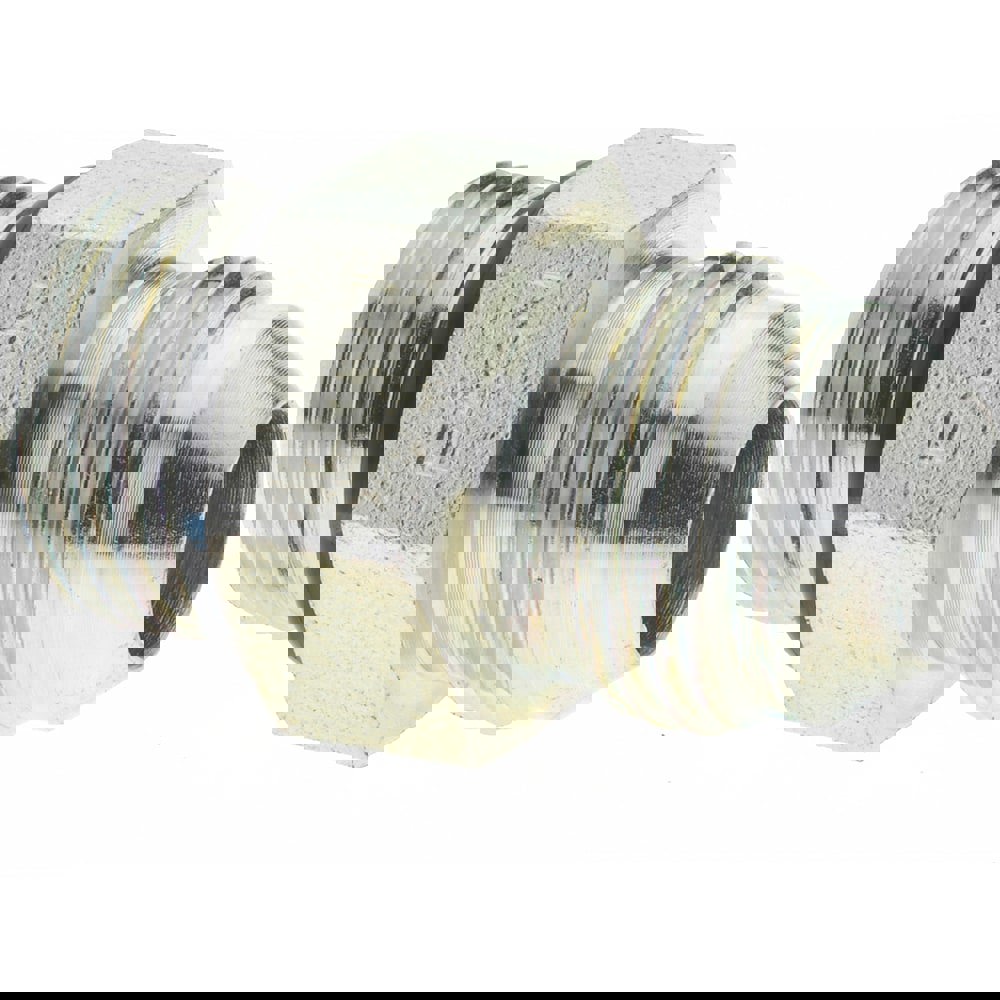 Steel Flared Tube Straight Thread Connector: 1/2